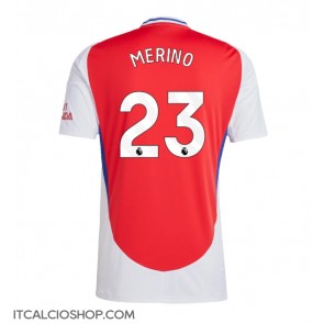 Arsenal Mikel Merino #23 Prima Maglia 2024-25 Manica Corta